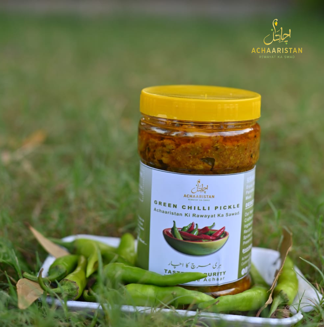 Achaaristan Green Chilli Pickle 1 kg