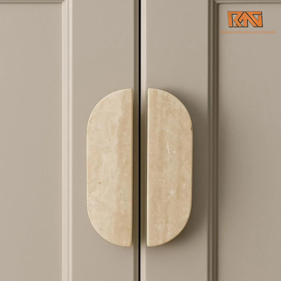 Travertine Arch Cabinet Drawer knobs handles (Get Quote )