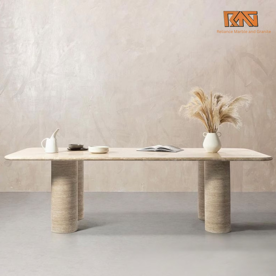 TRAVERTINE DINING TABLE TRAVERTINE (Get Quote )