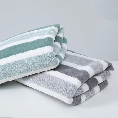Soft absorbent home bath towels for men and women shower absorbent fast-drying thickened cotton comfortable bath towels