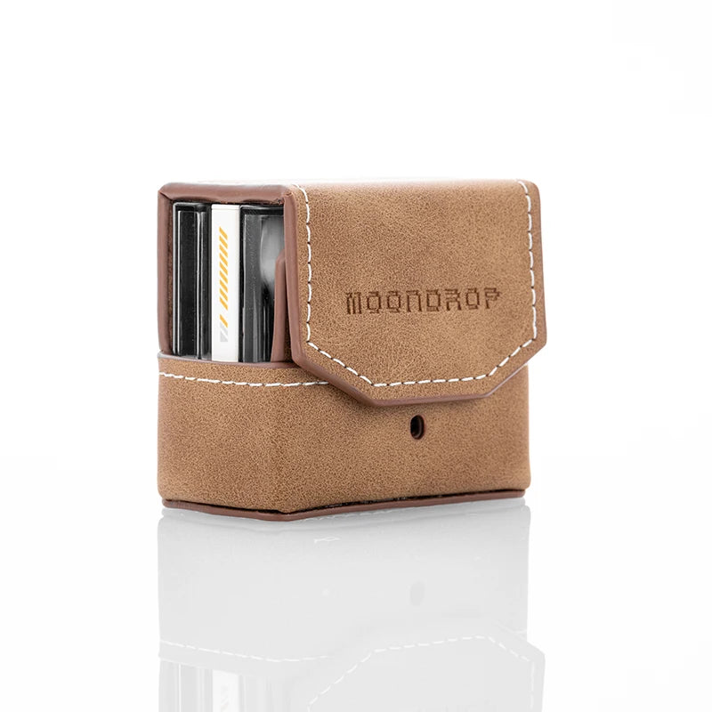 Moondrop Space Travel Leather Case Earbud case for Space Travel TWS Earphone