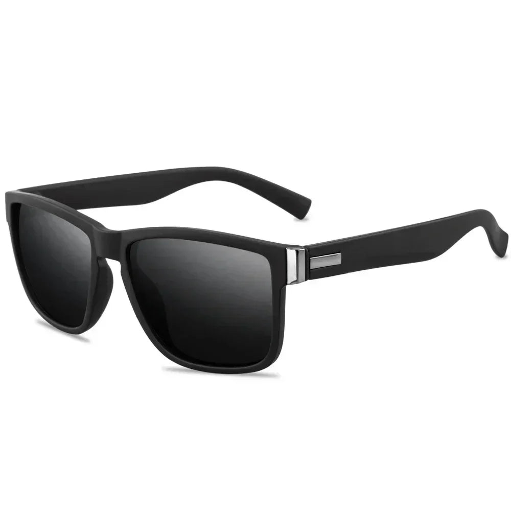 Fashion Wrap Square Frame Retro Decorative Photochromic Classic Sunglasses Women Men Versatile Pattern Sunglasses UV400 Goggles