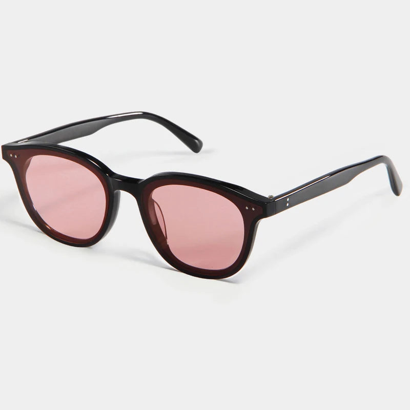 New Board Plate Square Frame Polarized Sunglasses for Men Fashion Trend Retro Style Light Luxury Personalized Glasses for Women