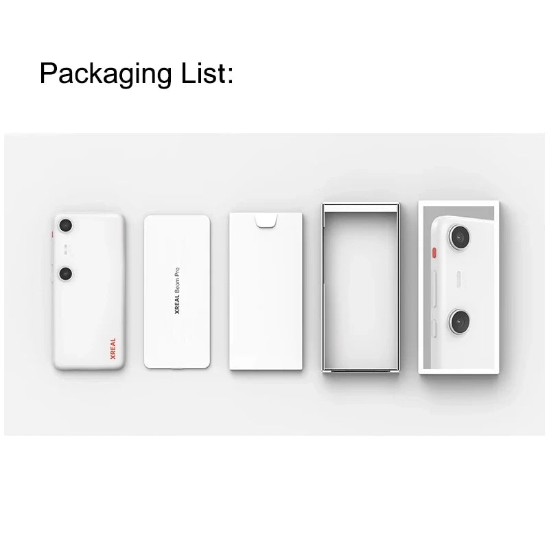 XREAL Beam Pro Projection Station 60fps Spatial Videos 3DoF Large Screen for Xreal Air/Air 2/air 2 pro Glasses Controllers