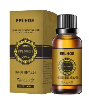EELHOE Essential Oil Natural Ginger Slimming Lymphatic Drainage Therapy Anti Aging Plant Massage Essential Oils Free Shipping