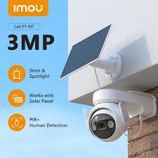 Cell PT Kit 3MP Battery Powered Wifi Security Camera