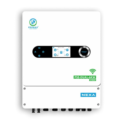 PRIMAX NEXA PSE - DUAL - 6KW – HYBRID SOLAR INVERTER - The Saver Hub