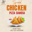 Chiken Pizza Samosa 12 Pcs