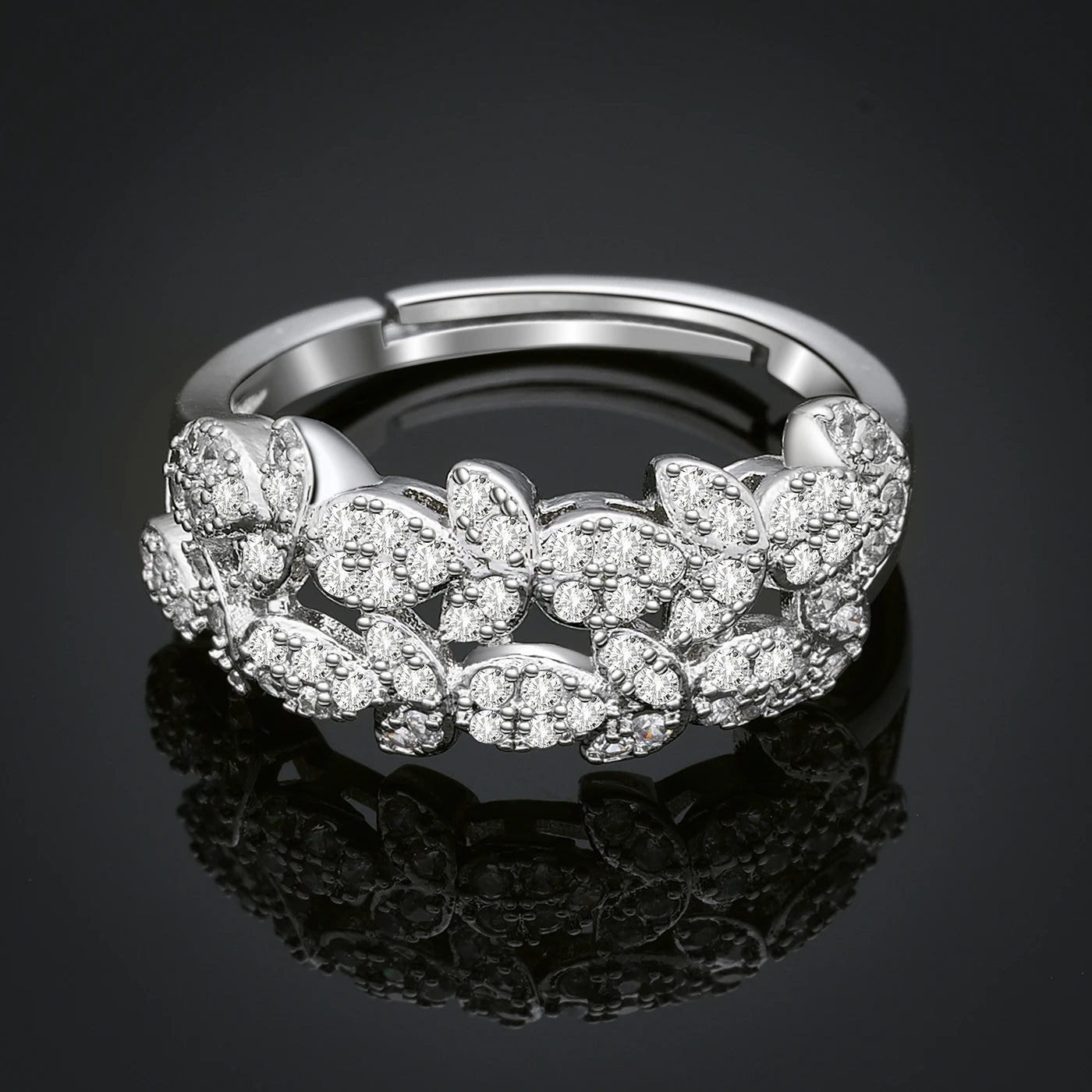 2024 Exquisite Bridal Wedding Jewelry Sets for Women Fashion Shiny Cubic Zirconia Adjustable Chain Birde Bracelet Necklace