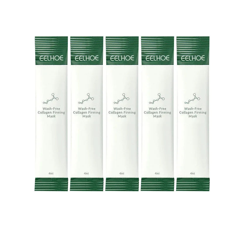 20pcs Korean Collagen Firming Mask Protein Moisturizing Anti-Aging Hydrating Frozen Wash-Free Face Sleeping Masks for Women Men