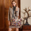 2021 Multi-Colorful Quality Leather Brand Luxury Ladies Patchwork Large Purse Handbag Shoulder bag Women Design Tote bag 668
