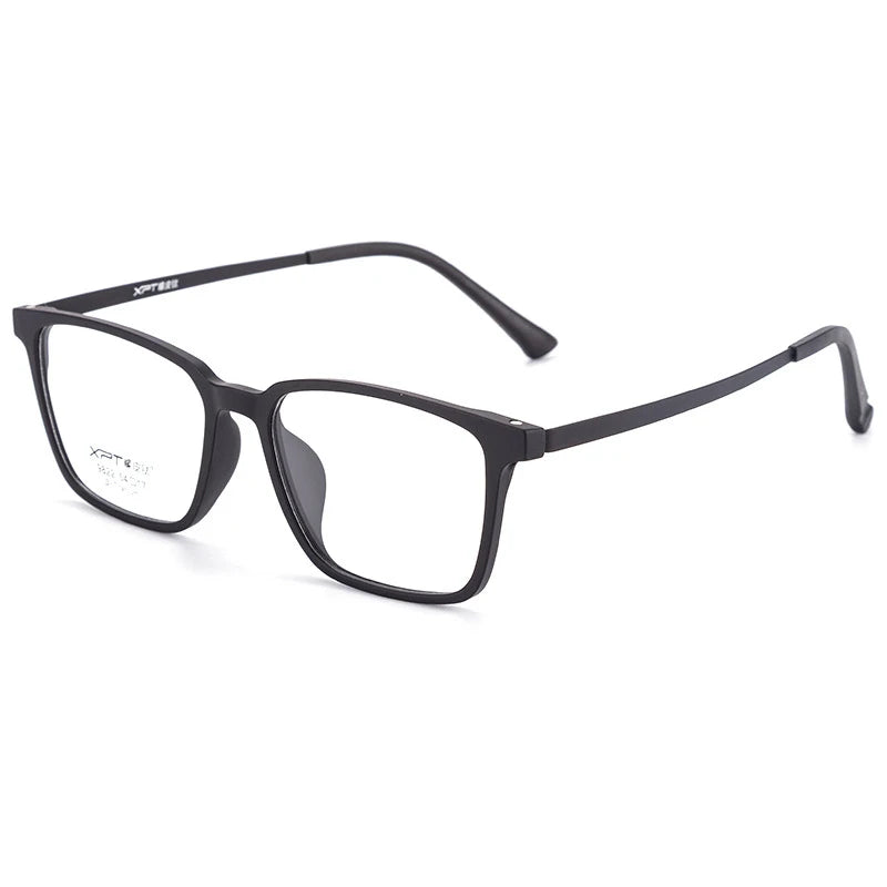 BCLEAR Optical Glasses Frame Men Ultralight Pure Titanium Glasses Frame Women Transparent Square Big Frame Prescription Glasses