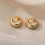Stainless Steel Snake Hoop Earrings For Women Gold Plated Snake Stud Earring Trendy Design Wedding Party Animal Jewelry Gift