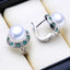FENASY Natural Freshwater Pearl Earrings For Women Fashion Jewelry Korean Style Classic 925 Sterling Silver Stud Earrings