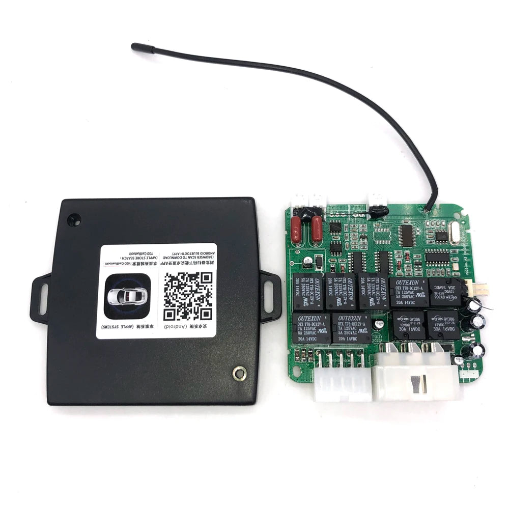 APP control automatic start and stop keyless entry system, engine start alarm system, one key start auto parts