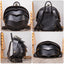WESTAL Crazy Horse Leather Backpack for Woman Round Mini Schoolbag Backpack Purse Antitheft Rucksack Ladies Designer Backpacks
