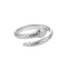Punk Snake Rings For Men Women Exaggerated Stainless Steel Siver Color Opening Adjustable Rings Fashion Jewelry Accessories