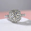 Vintage Engagement Ring Rose Gold Art Deco Ring Zircon Wedding Rings Anniversary Gift