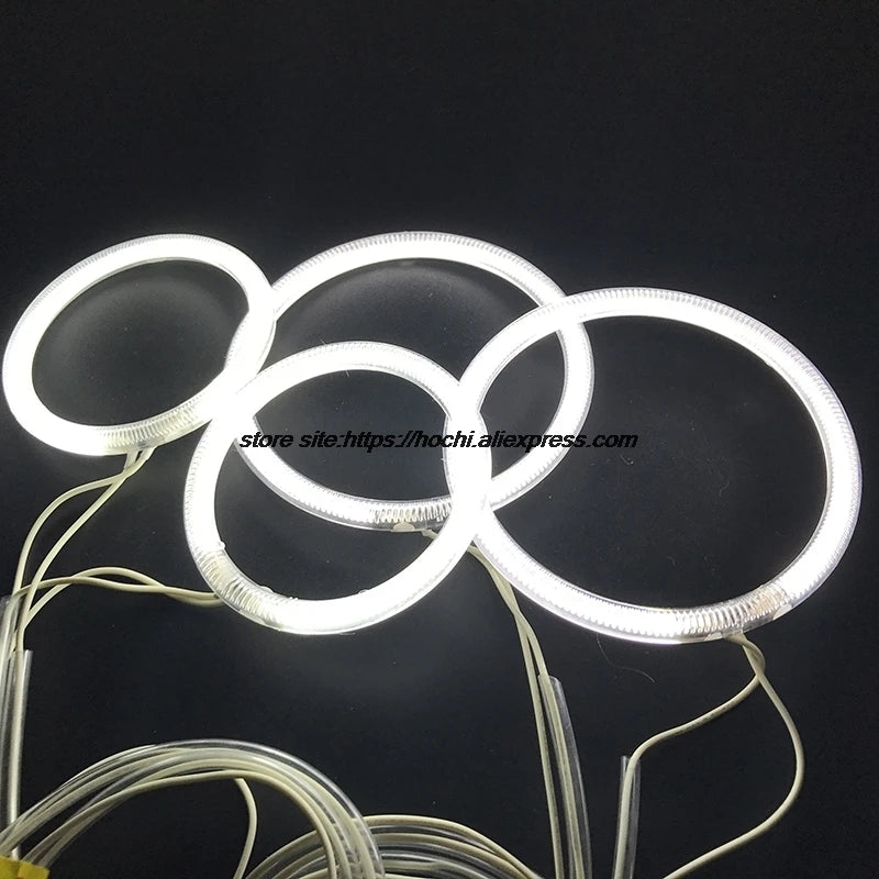 HochiTech ccfl angel eyes kit white 6000k ccfl halo rings headlight for FORD Mondeo MK3 2001 2003 2004 2005 2006 2007