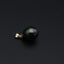 Real big black pearl pendant for women, 11-12mm natural tahitain pearl pendant 18 k gold jewelry baroque pearl pendant gift