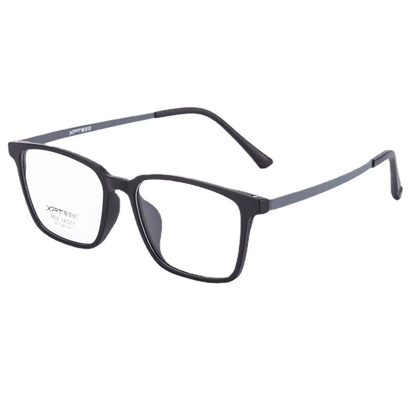 BCLEAR Optical Glasses Frame Men Ultralight Pure Titanium Glasses Frame Women Transparent Square Big Frame Prescription Glasses