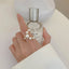 Fashion Minimalist Pearl Beaded Rings for Women Korean C-Shaped Pearl Finger Rings Trend Women Jewelry Gifts
