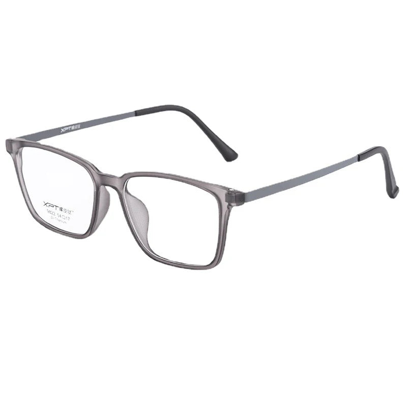 BCLEAR Optical Glasses Frame Men Ultralight Pure Titanium Glasses Frame Women Transparent Square Big Frame Prescription Glasses