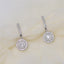 Huitan New Wedding Trend Eternity Earrings for Women Full Bling Cubic Zirconia Simple Elegant Lady's Accessories Classic Jewelry