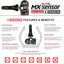 Autel MX Sensor 433MHZ+315 MHZ 2in1Mx-Sensor TPMS Tire Repair Tool Automotive Accessory For MaxiTPMS TS501 TS508 Pad Programmer
