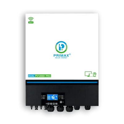 PRIMAX GALAXY DUAL PV12000+ PRO HYBRID SOLAR INVERTER 11KW With 12KW MPPT Solar Charge Controller - The Saver Hub