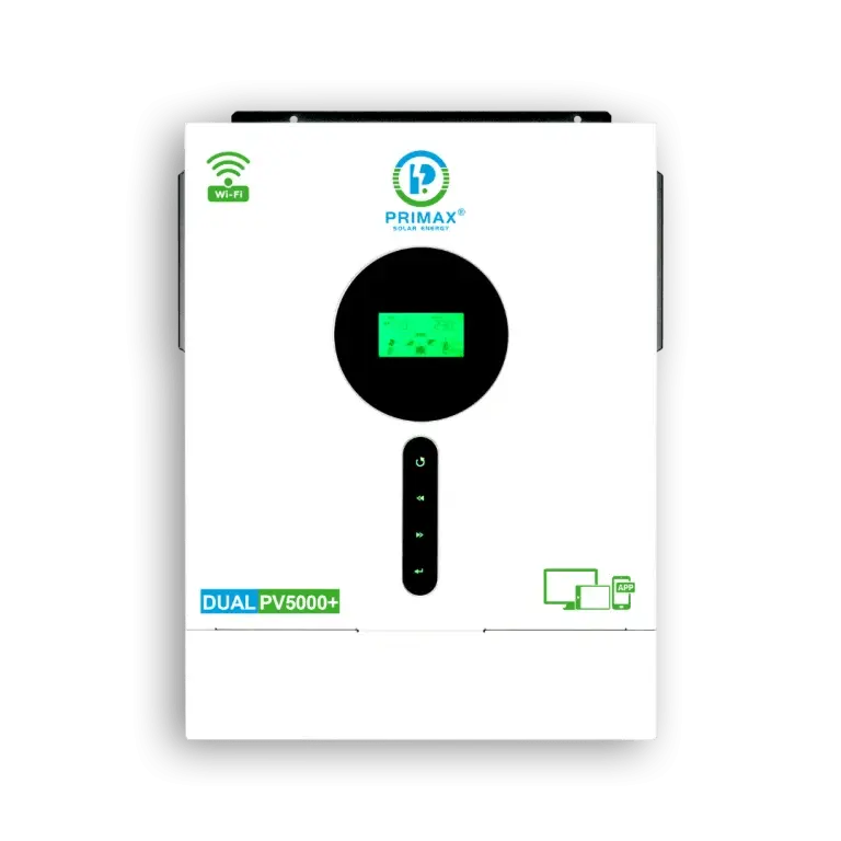 PRIMAX GALAXY PV5000+ Hybrid Solar Inverter 3.6KW with 5000W MPPT Solar Charge Controller - The Saver Hub