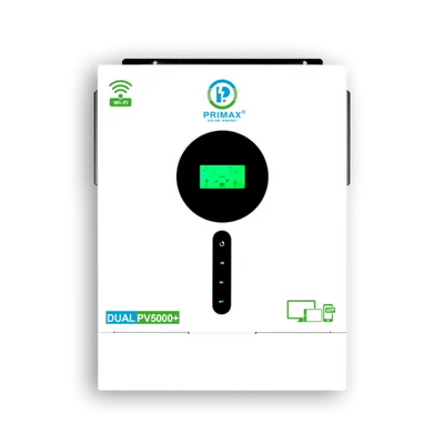 PRIMAX GALAXY PV5000+ Hybrid Solar Inverter 3.6KW with 5000W MPPT Solar Charge Controller - The Saver Hub