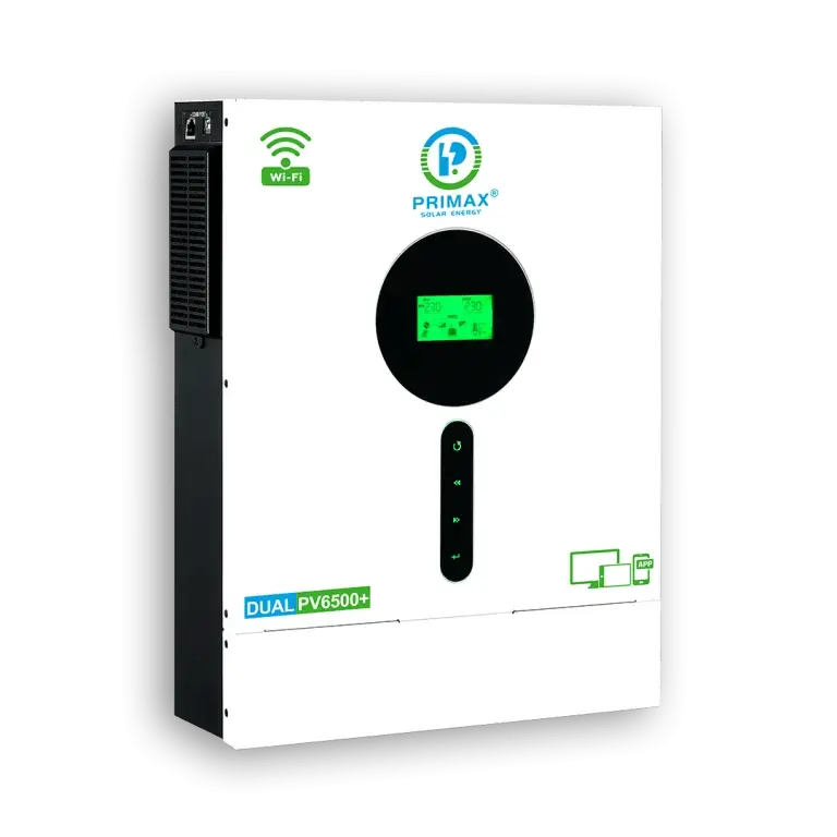 PRIMAX GALAXY DUAL PV6500+ 5.6KW HYBRID SOLAR INVERTER 5.6KW With 6500W MPPT Solar Charge Controller - The Saver Hub