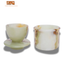 White Onyx Stone Butter Dish with Lid (Get Quote )