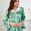 Ramadan Eid Muslim Abaya for Women Party Dresses Flower Print Vestidos Morocco Kaftan Dubai Islam Abayas Jalabiya Long Robe 2024