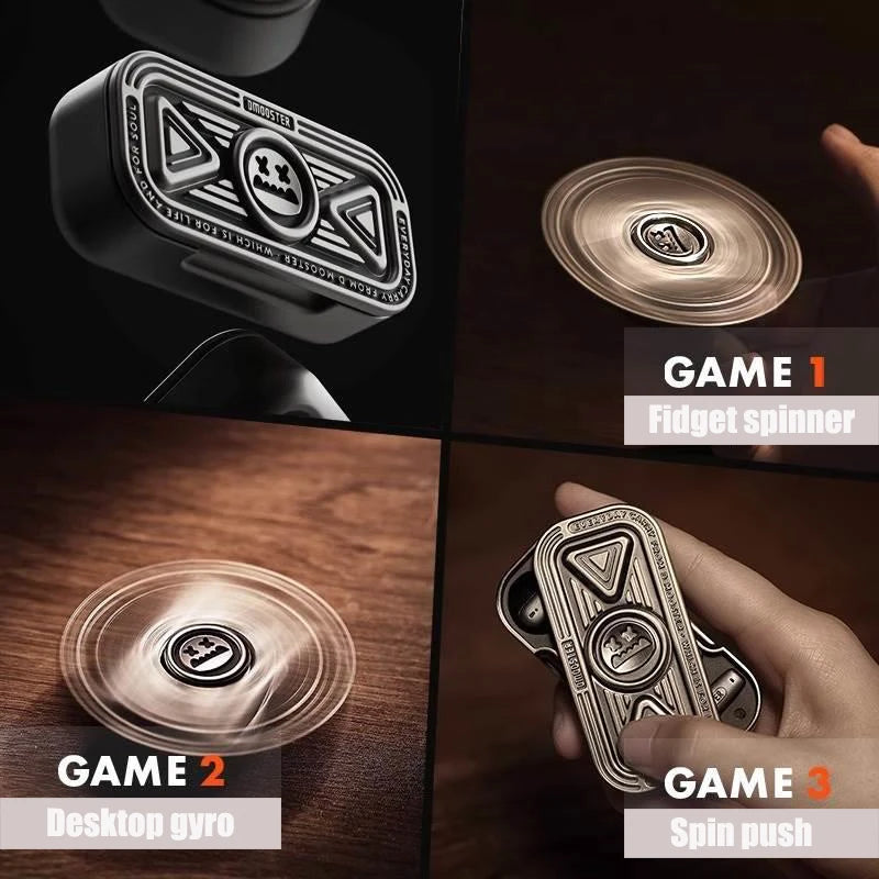 DMOOSTER D15 DNC TWS Headphone Bluetooth Wireless HIFI Headset Fidget Spinner Metal Earphone New Sport Man Driver Diameter Style