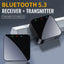 Bluetooth 5.3 Audio Transmitter and Receiver 2 In 1 Wireless 3.5mm Aux Audio Adapter Bluetooth Transmitter for TV Car Headphones
