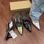 High Heels Women Sandals Sexy Pointed Toe Ladies Stilettos Footwear 2025 Summer Party Fashion Female Mules Shoes Plus Size 42