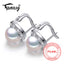 FENASY Natural Freshwater Pearl Earrings For Women Fashion Jewelry Korean Style Classic 925 Sterling Silver Stud Earrings
