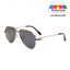 New Metal Wrapped Frame Toad Sunglasses for Men Fashion Trendy Personalized Retro Outdoor Driving Polarized Eyewear for Women