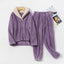 Coral Fleece Adult Blanket Pajamas Women Fall/winter Flannel Pajamas Set Thickened Couple Home Service Pijamas