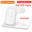 3 In 1 Foldable Wireless Charger Stand For iPhone 15 14 13 12 Pro Max Mini iWatch AirPods 3/2 Fast Charging Station Dock Holder