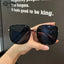 2024 New Fashion Lady Oversize Square Sunglasses Women Glasses Luxurious Sun Glasses Female UV400