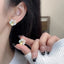 Colorful Daisy Earrings Light Luxury Fashionable Exquisite High Grade Sweet Cute Earrings Simple Girl's Daily Party Jewelry Gift