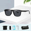 New Polarized Square Frame Sunglasses for Men's Glasses Set Fashion Classic Rice Nail Outdoor Uv400 Resistant Eyewear for Women