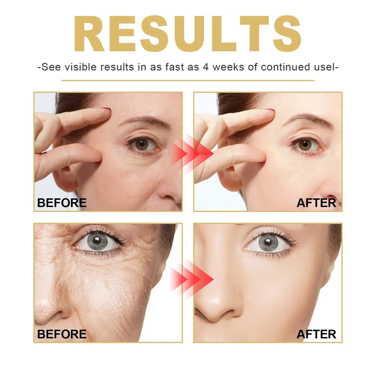 EELHOE Anti Wrinkle Serum Advanced Lifting Firming Fade Fine Lines Whitening Moisturizing Shrink Pores Anti Aging Daily Essence