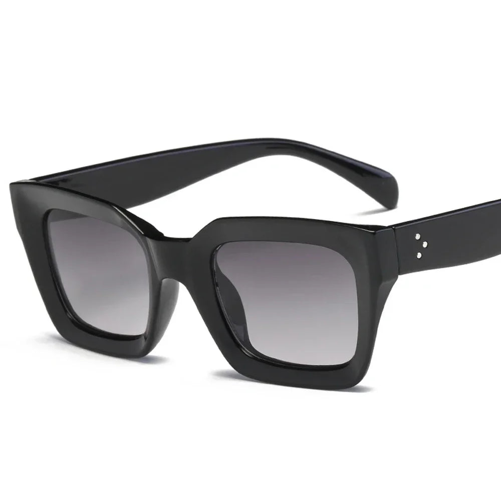 MUSELIFE 2025 New Square Cat Eye MEN Sunglasses Vintage Design  Sun Glasses For Male Eyewear UV400