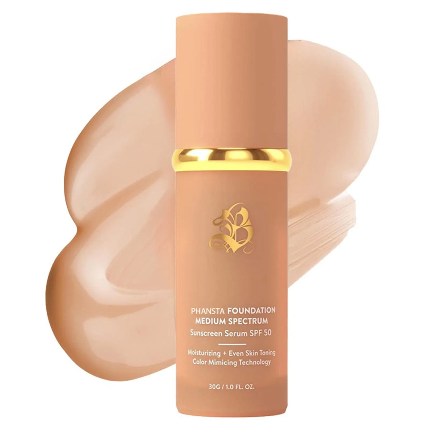 (1/6 PC) 2024 Hot Foundation 4 In 1 Spectrums 4 In 1 Light Spectrums Foundation With SPF50+ Longwearing