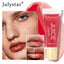 Nude Brown Plumping Lip Gloss Moisturising Fruit Lip Oil Transparent Fullness Lips Tint Soft Tube Makeup Applicator Beauty Care