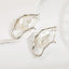Imitation Pearl Earring for Women Gold Color Round Stud Earrings Korean Delicate Irregular Design Unusual 2024 Fashion Jewelry